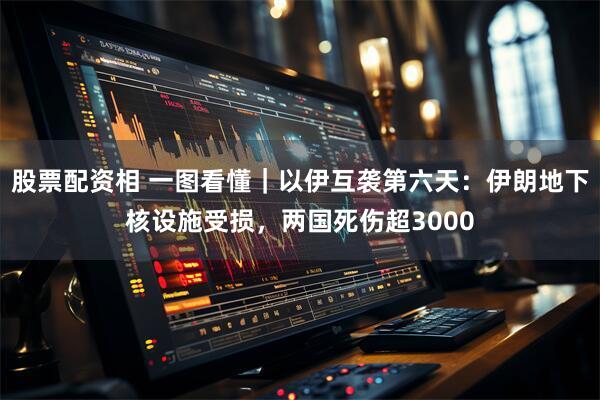 股票配资相 一图看懂｜以伊互袭第六天：伊朗地下核设施受损，两国死伤超3000