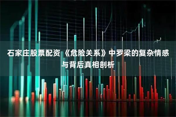 石家庄股票配资 《危险关系》中罗梁的复杂情感与背后真相剖析